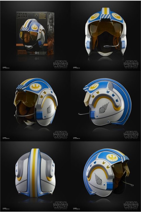 Star Wars The Black Series Carson Teva Premium Electronic Helmet