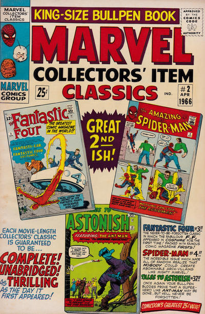 Marvel Collectors' Item Classics #2-Fine (5.5 – 7)