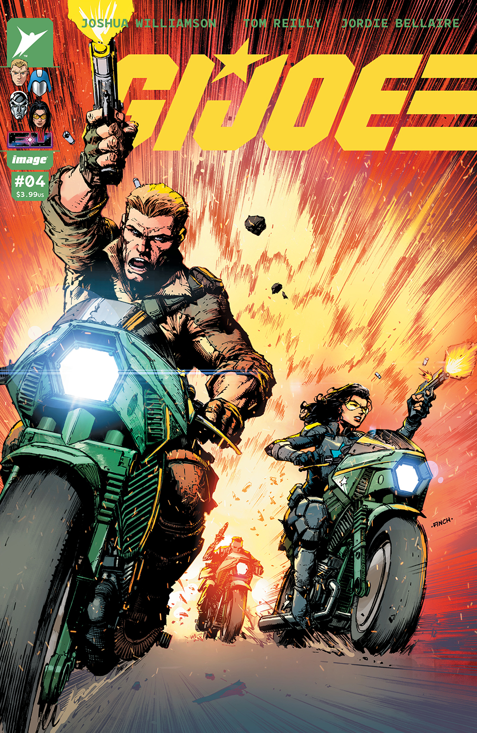 GI Joe #4 Cover B David Finch & Adriano Lucas Variant