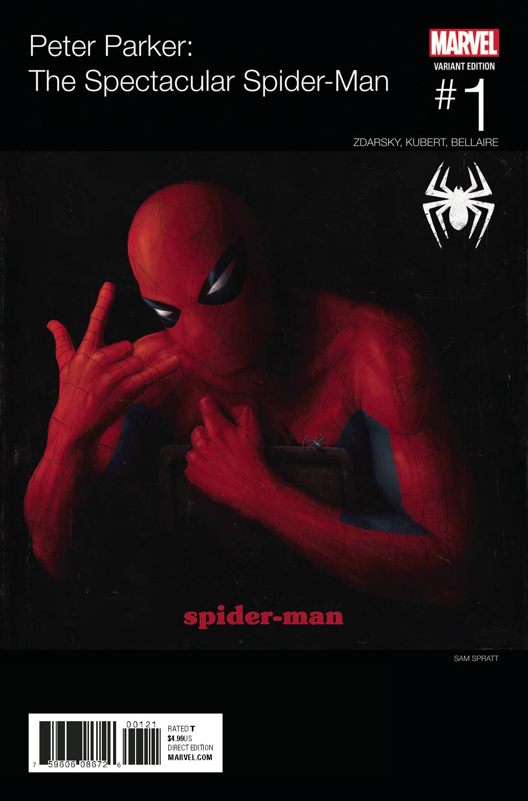 Peter Parker Spectacular Spider-Man #1 Spratt Hip Hop Variant (2017)