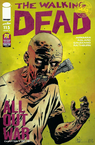 Walking Dead #115 New York ComicCon & Previews 2013 Exclusive (Mature)