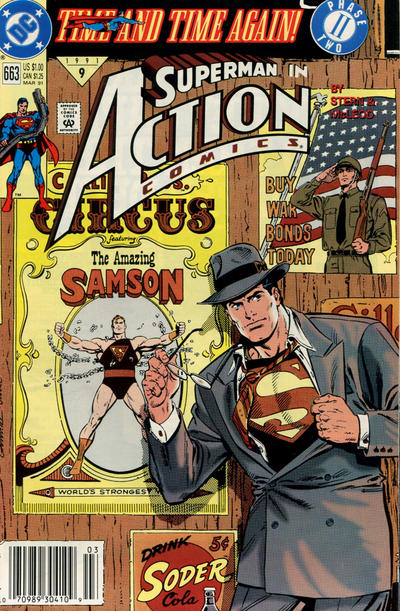 Action Comics #663 [Newsstand]