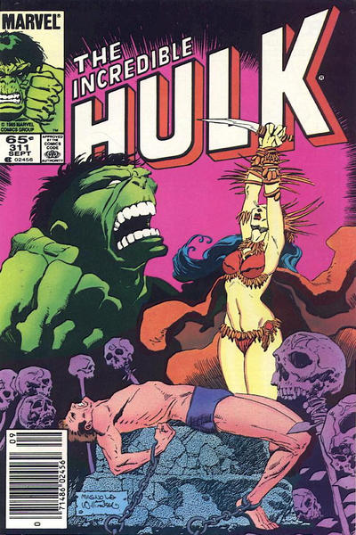 The Incredible Hulk #311 [Newsstand]-Fine (5.5 – 7)