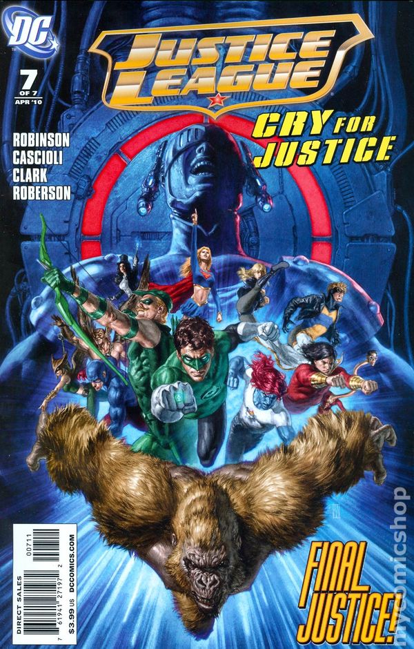 Justice League Cry for Justice #7