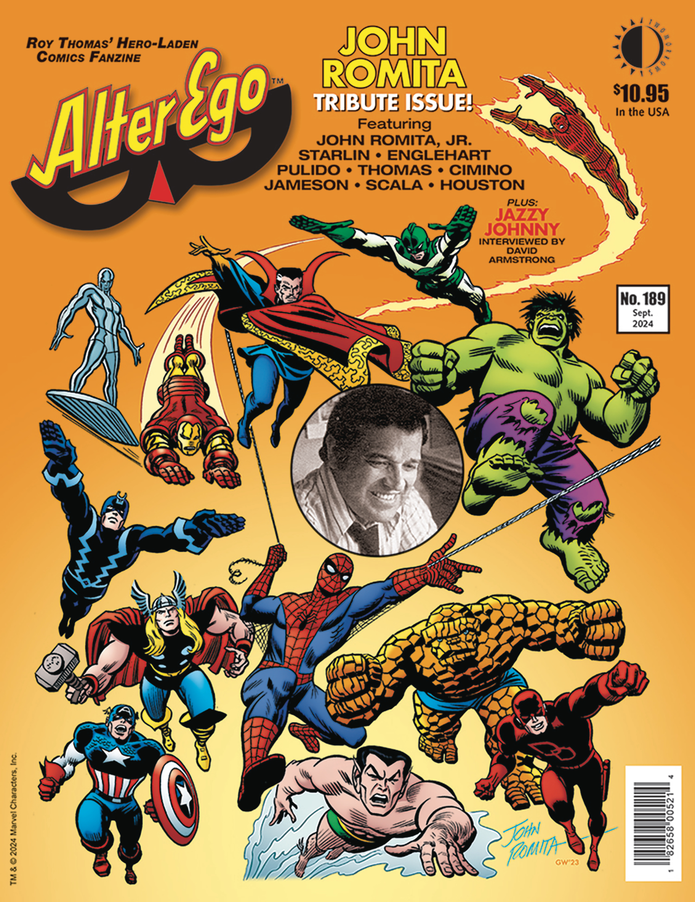 Alter Ego Magazine 189 John Romita Sr Tribute Issue