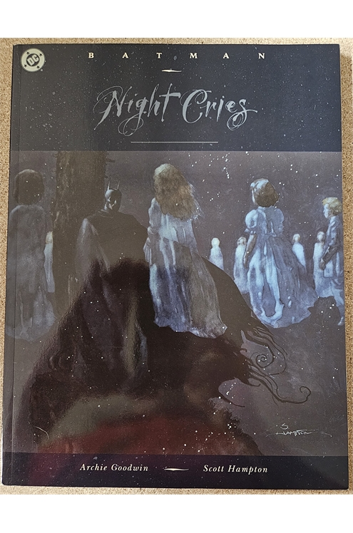 Batman Night Cries Graphic Novel (DC 1992) Used - Very Good