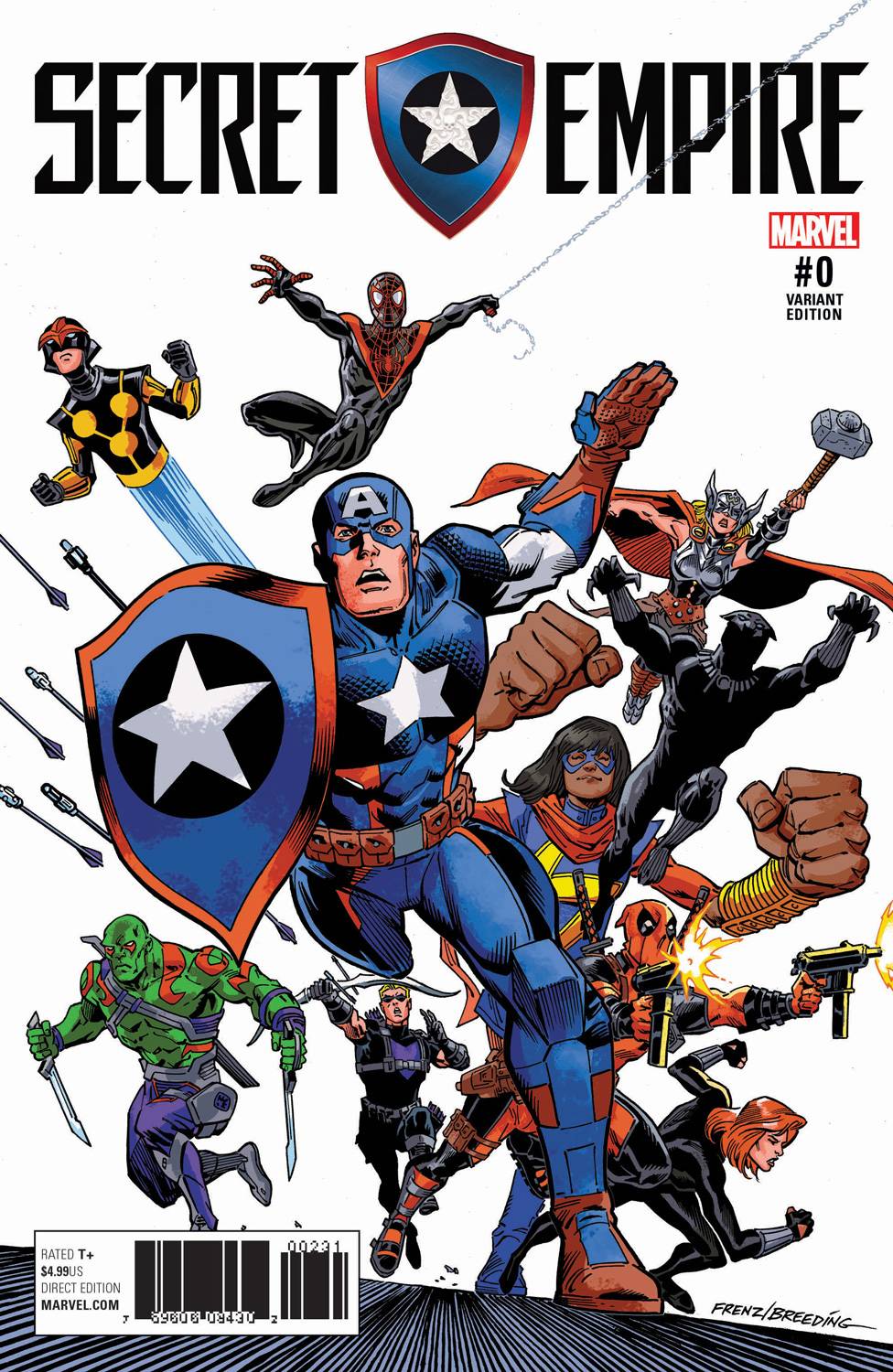 Secret Empire (Frenz Variant) (2017)