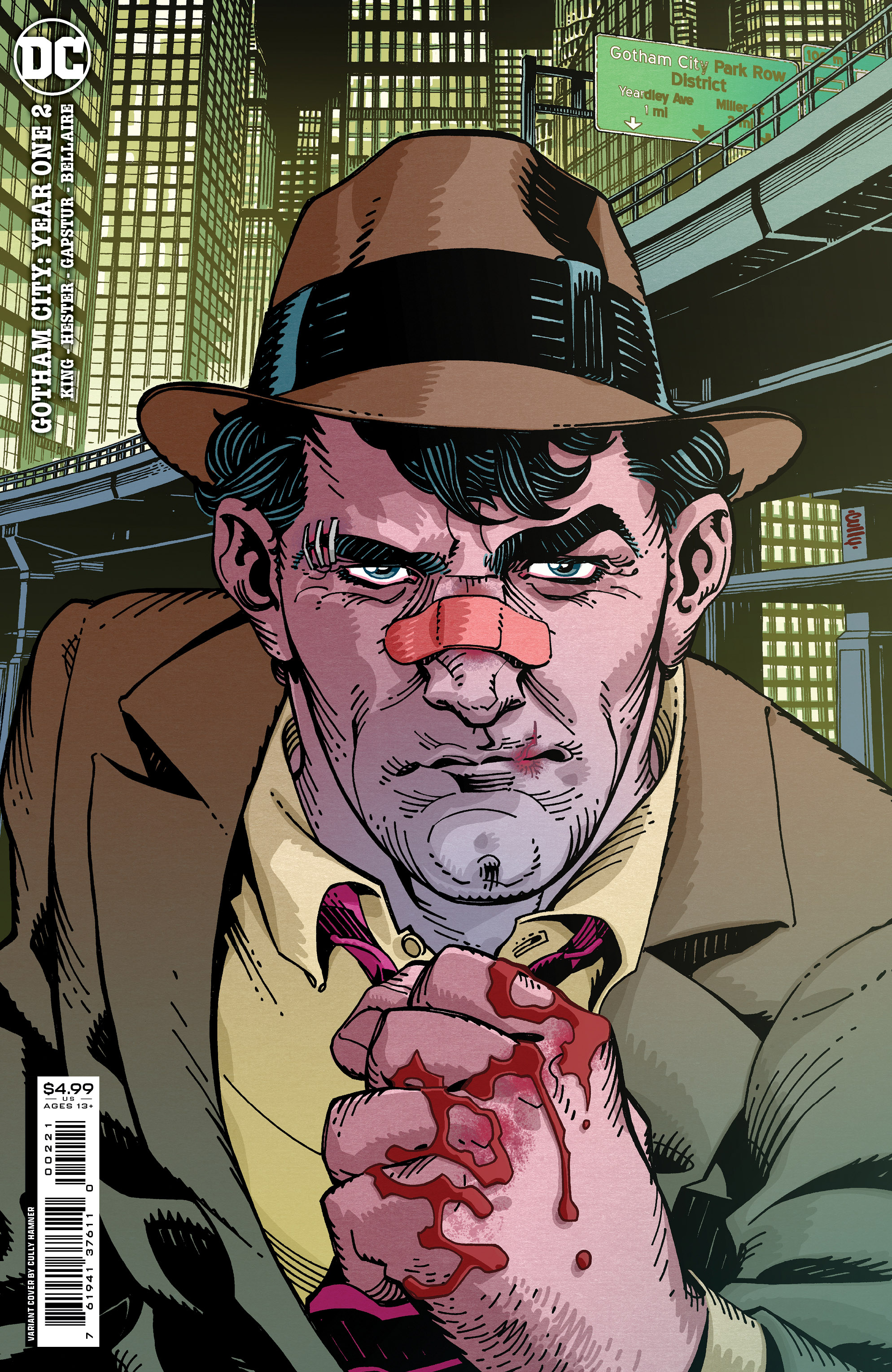 Gotham City Year One #2 Cover B Cully Hamner Variant (Of 6)