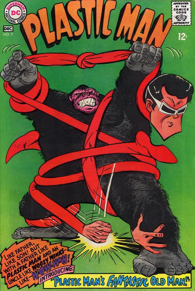 Plastic Man #7 - Fr/G, Cover Detached