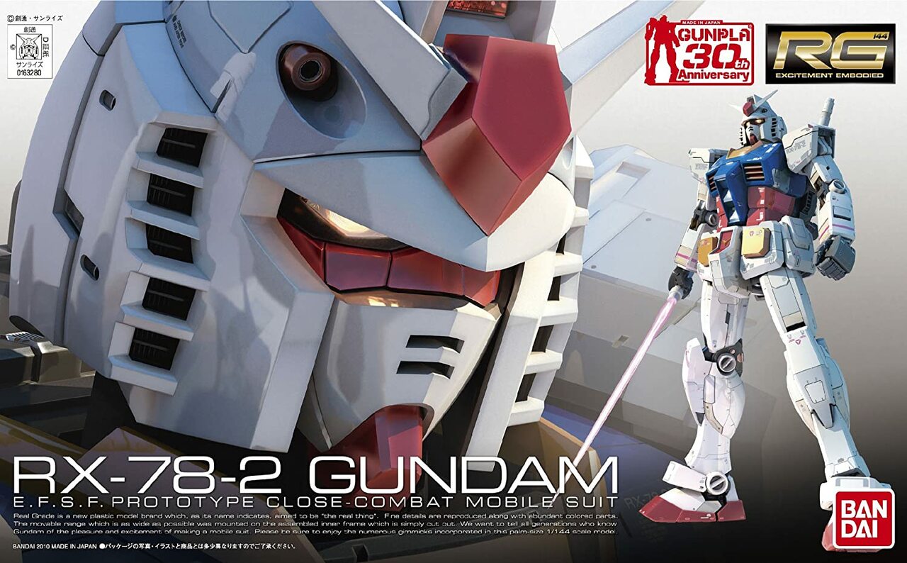 Gundam RX-78-2 Rg 1:/44 Model Kit