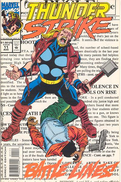 Thunderstrike #11-Fine (5.5 – 7)