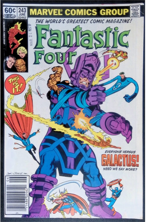 Fantastic Four #243 [Newsstand]-Very Good (3.5 – 5) [1982]