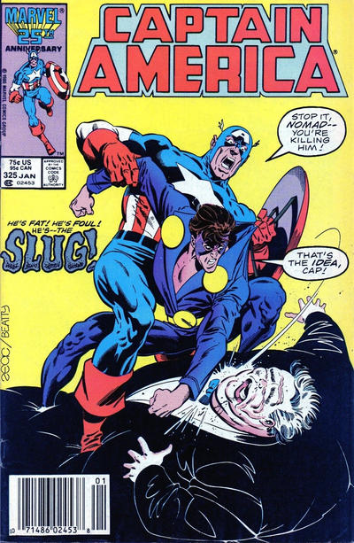Captain America #325 [Newsstand]