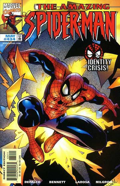 The Amazing Spider-Man #434 [Direct Edition]-Fine (5.5 – 7)