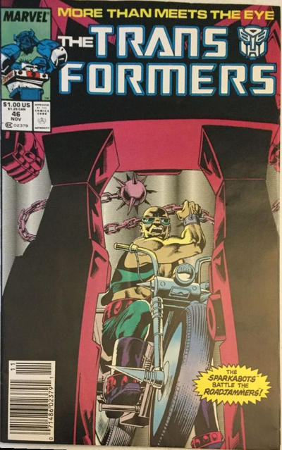 The Transformers #46 [Newsstand] - Fn+