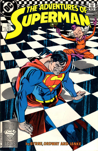 Adventures of Superman #441 [Direct]-Very Fine (7.5 – 9)