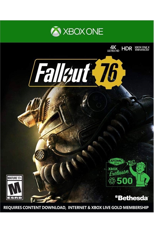 Xbox One Xb1 Fallout 76