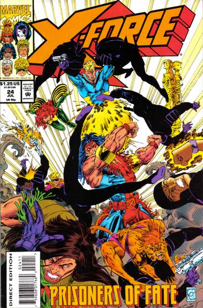 X-Force #24 [Direct]-Near Mint (9.2 - 9.8)