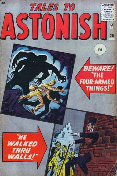 Tales To Astonish #26 [British](1959)-Very Good (3.5 – 5)