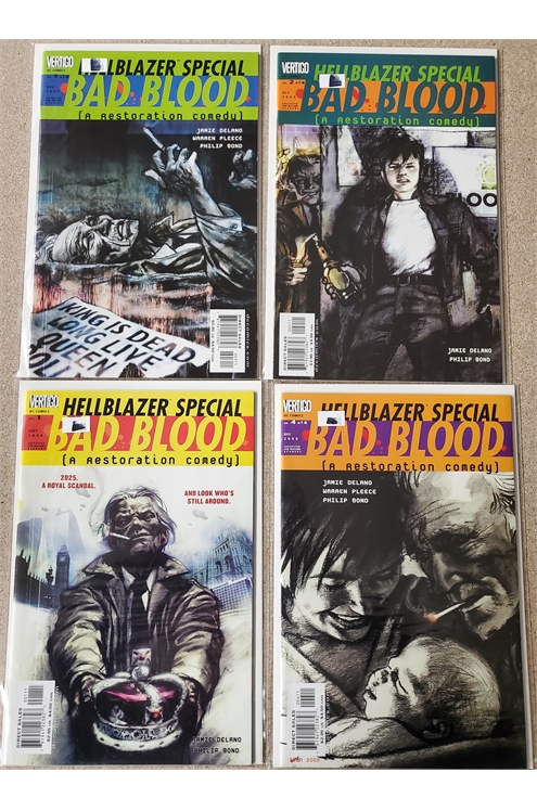 Hellblazer Special Bad Blood #1-4 (Dc/Vertigo 2000) Set