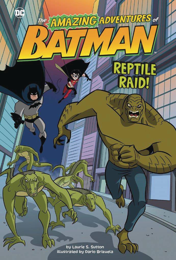 DC Amazing Adventure of Batman Young Reader Soft Cover #3 Reptile Raid