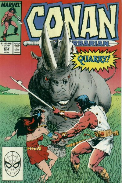 Conan The Barbarian #210 [Direct]