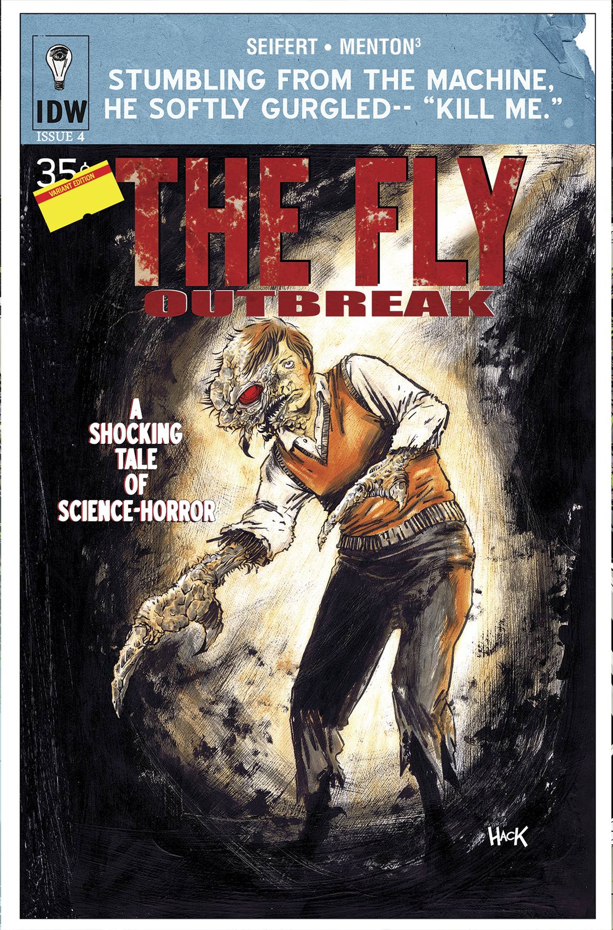 Fly Outbreak #4 Subscription Variant