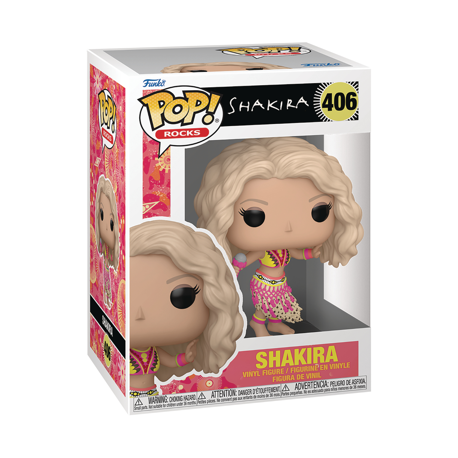 Pop Rocks Shakira Waka Waka Vinyl Figure