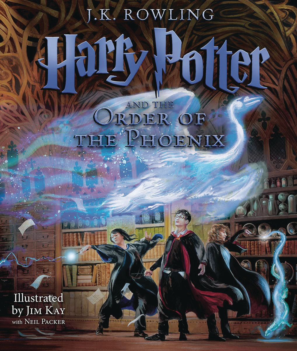 Harry Potter & Order of Phoenix Illustrated Hardcover Edition