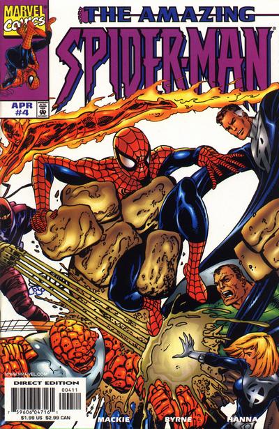 The Amazing Spider-Man #4 [Direct Edition](1999)-Near Mint (9.2 - 9.8)