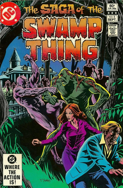 The Saga of Swamp Thing #5 [Direct]-Fine (5.5 – 7)