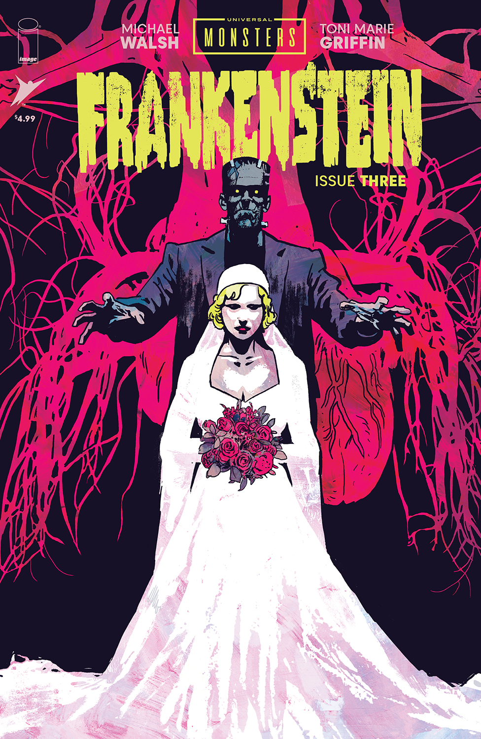 Universal Monsters Frankenstein #3 Cover A Michael Walsh (Of 4)