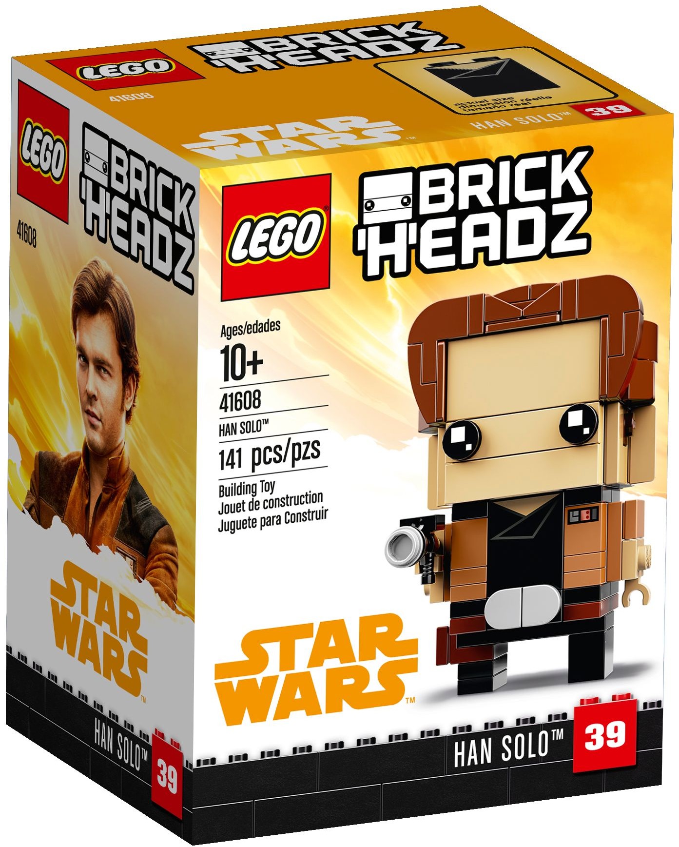 41608 Han Solo Brick Headz