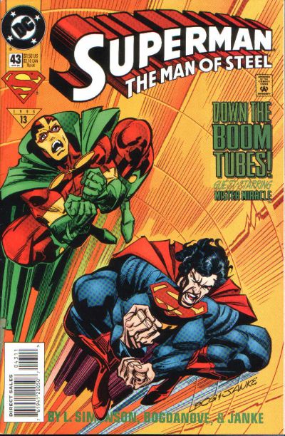 Superman: The Man of Steel #43 [Direct Sales]-Very Fine (7.5 – 9)