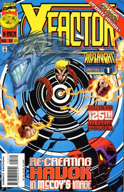 X-Factor #125 [Direct Edition]-Very Good (3.5 – 5)