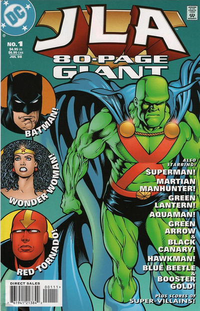 JLA 80-Page Giant #1 [Direct Sales]-Fine (5.5 – 7)