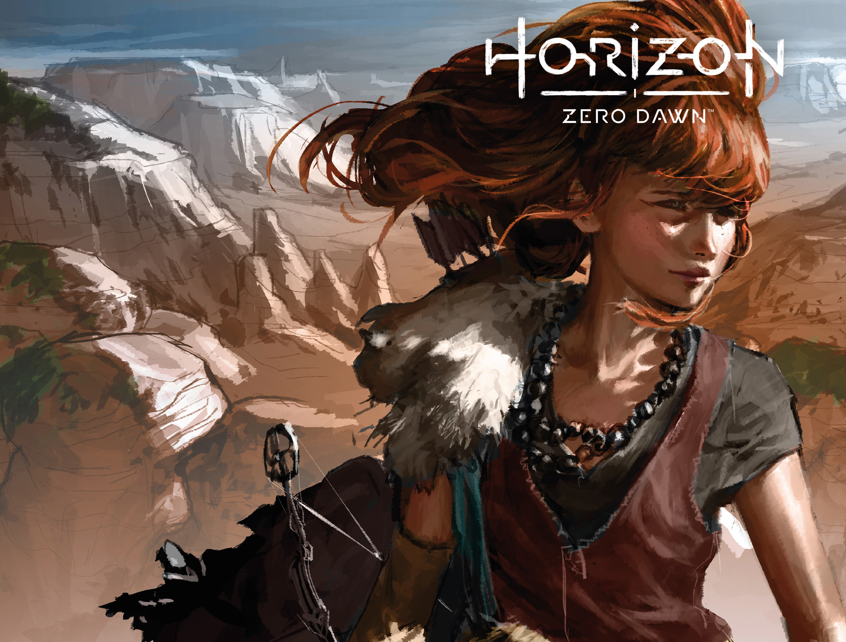 Horizon Zero Dawn Liberation #1 Cover B Game Art