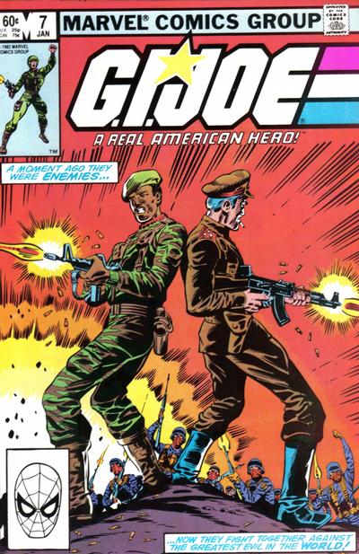 G.I. Joe, A Real American Hero #7 [Direct](1982)-Very Fine (7.5 – 9)