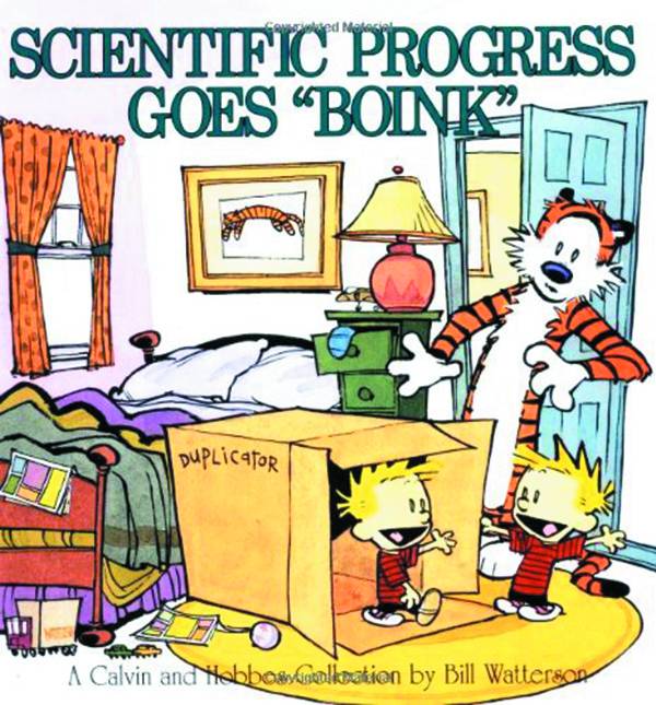 Calvin & Hobbes Scientific Progress Graphic Novel New Printing