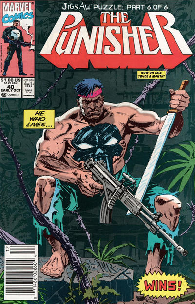 The Punisher #40 [Newsstand]-Very Good (3.5 – 5)