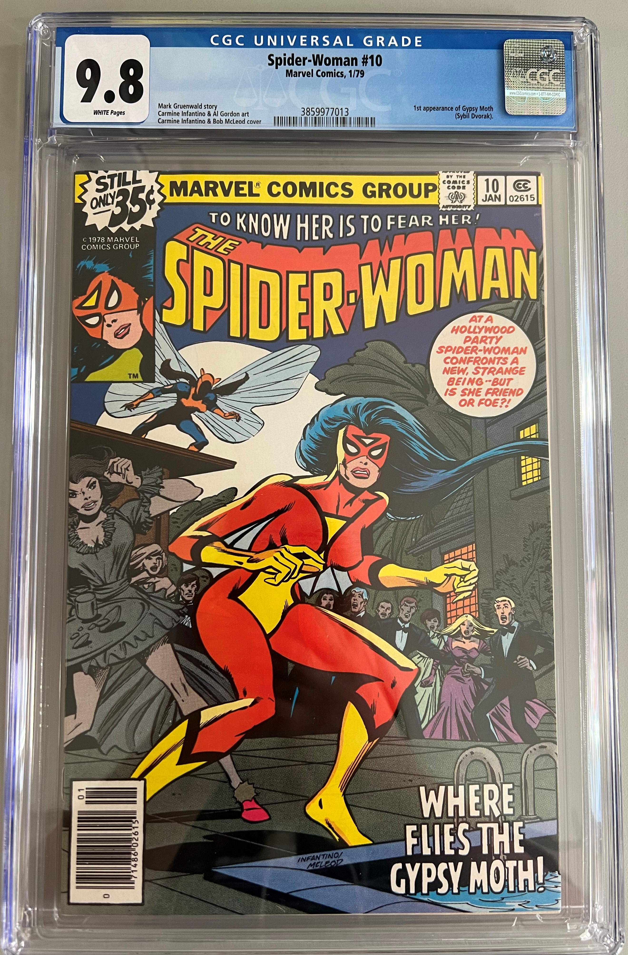 The Spider-Woman #10 CGC 9.8