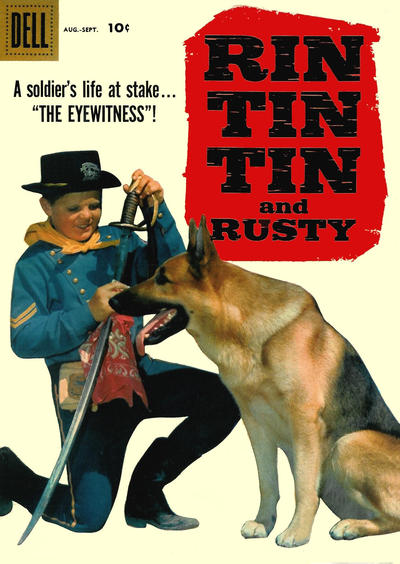 Rin Tin Tin And Rusty #26 - G/Vg, Yellowed Cover