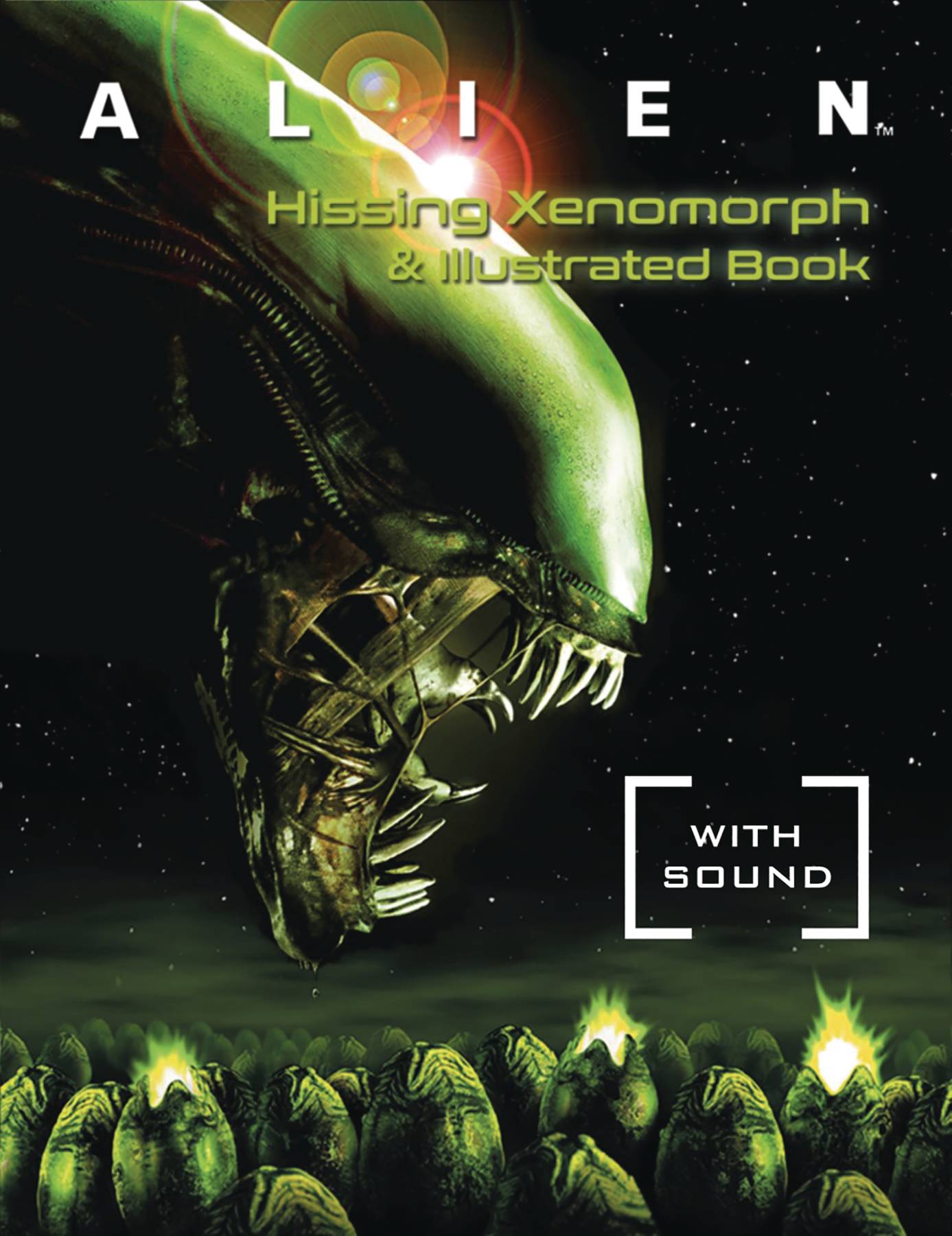 Alien Hissing Xenomorph & Illustrated Book Kit With Sound