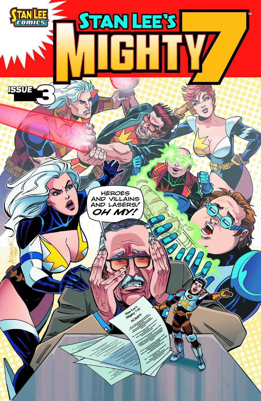 Stan Lees Mighty 7 #3 Regular Cover
