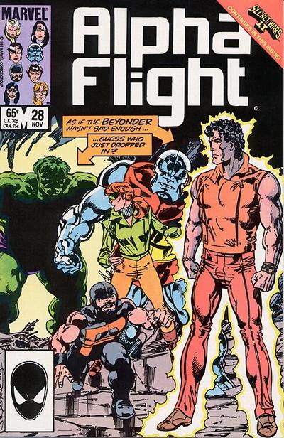 Alpha Flight #28 [Direct]-Near Mint (9.2 - 9.8)