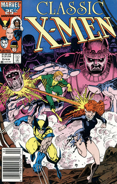 Classic X-Men #6 [Newsstand]-Very Good (3.5 – 5)