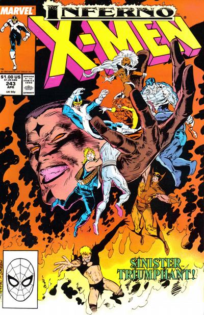 The Uncanny X-Men #243 [Direct]-Very Fine-
