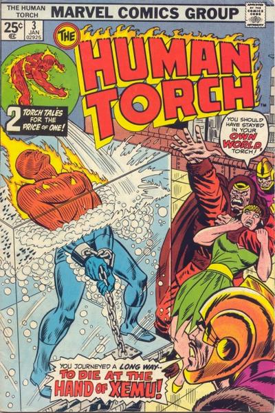 The Human Torch #3-Very Good (3.5 – 5)