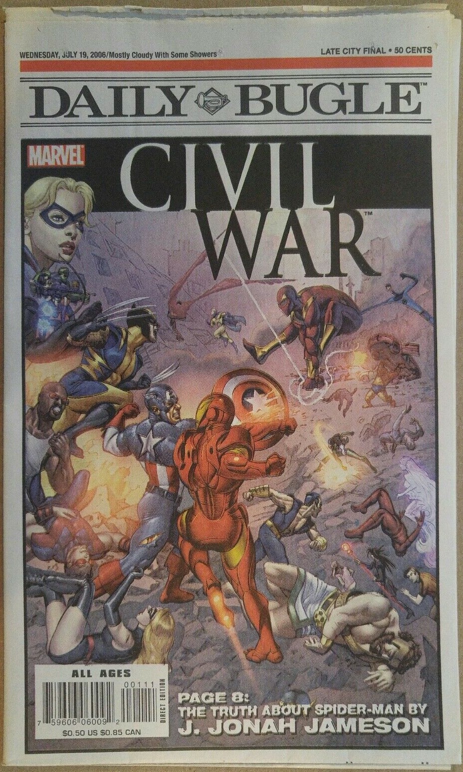 Daily Bugle Civil War Newspaper Special