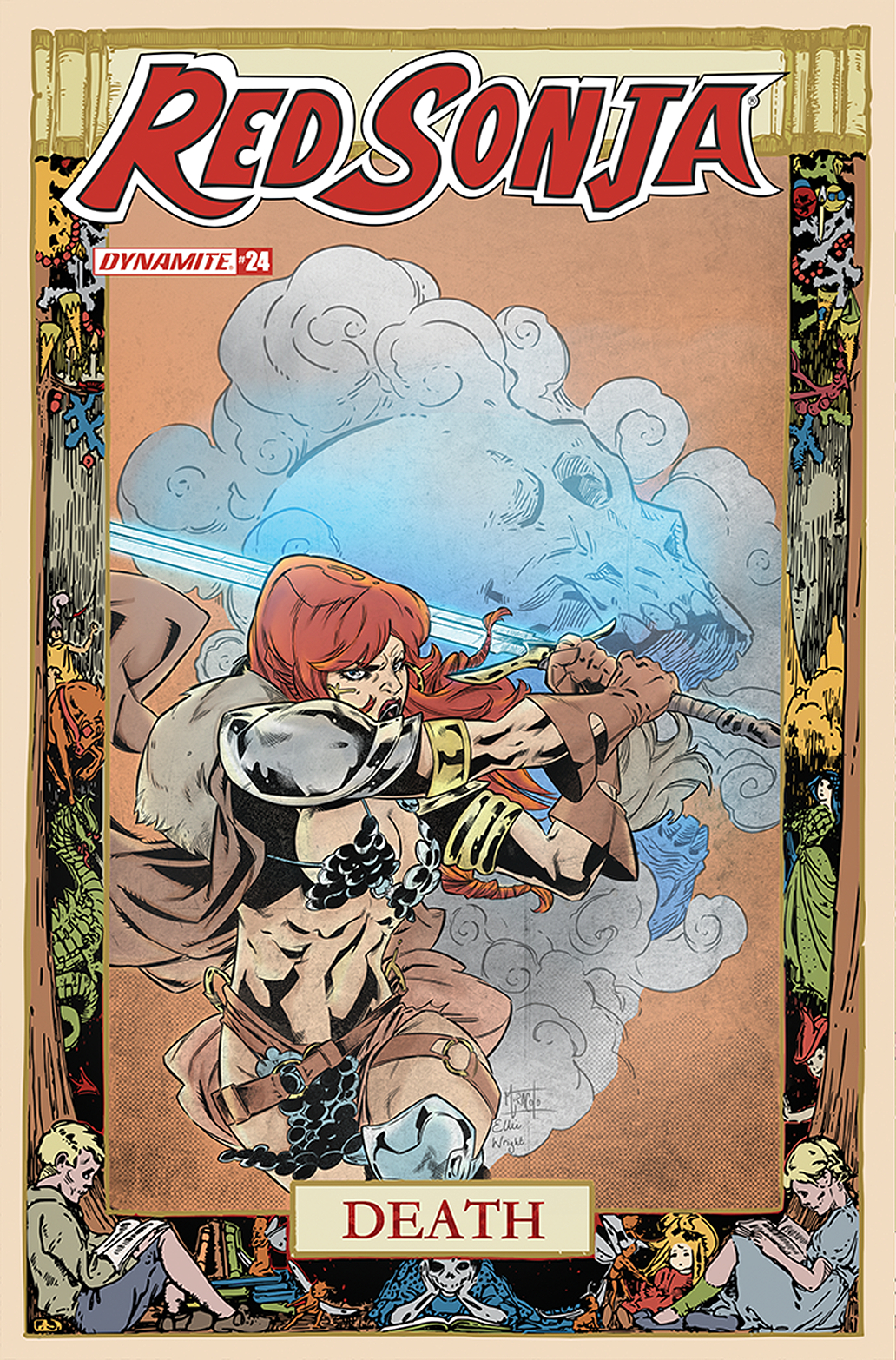 Red Sonja #24 7 Copy Miracolo Incentive